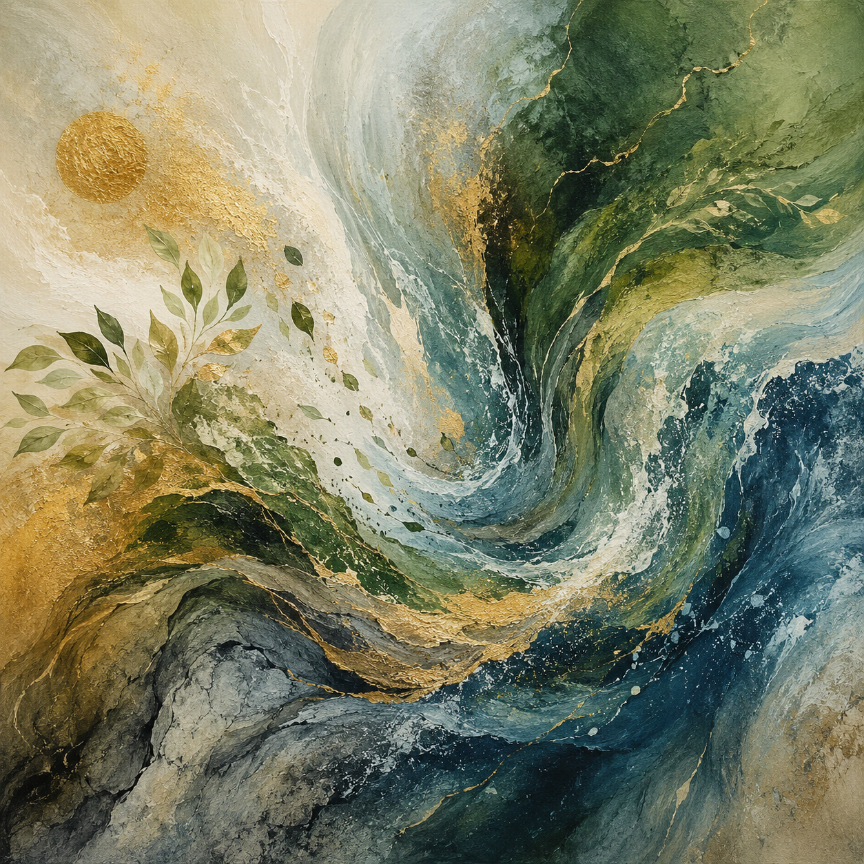 Art Exhibition, “Elemental Flow,” Museo ning Angeles